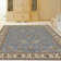 Tapis traditionnel gris / bleu Weiser 1426