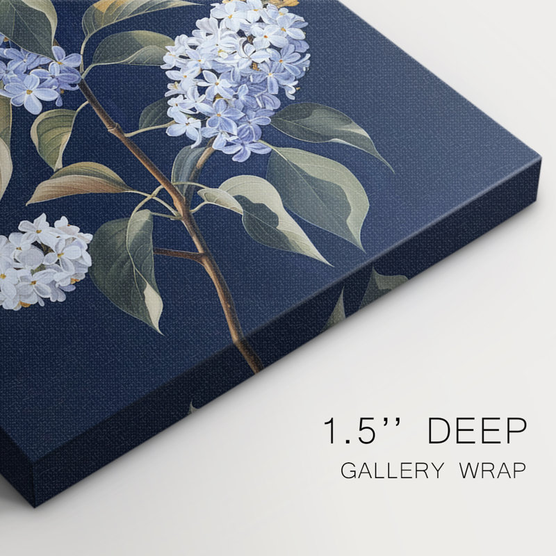 Série FLORAL CLX - Toile tendue avec châssis Premium - Prêt à être accroché, H 60 po x l 40 po