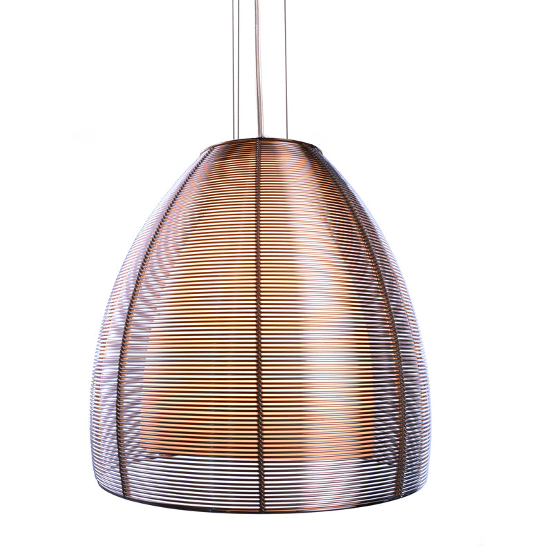 Filo Big Mob 1-Light Cone Pendant, Silver, Silver