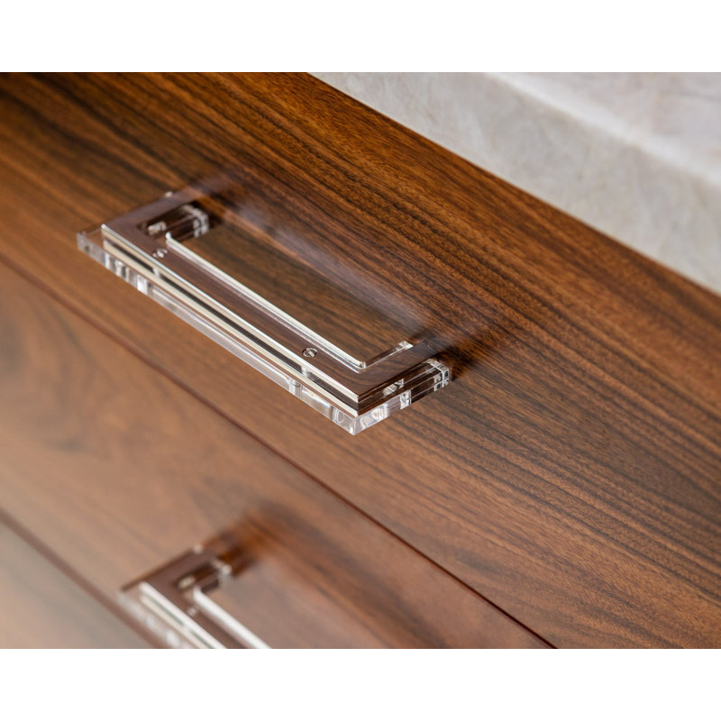 Transparency Bar / Handle Pull, Polished Chrome