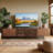 Banvra Mid-Century Modern TV Stand with 4 Storage Cabinets for Living Room-1568100861