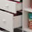 Mamie 5-Drawer White Baby Changing Table Nursery Dresser