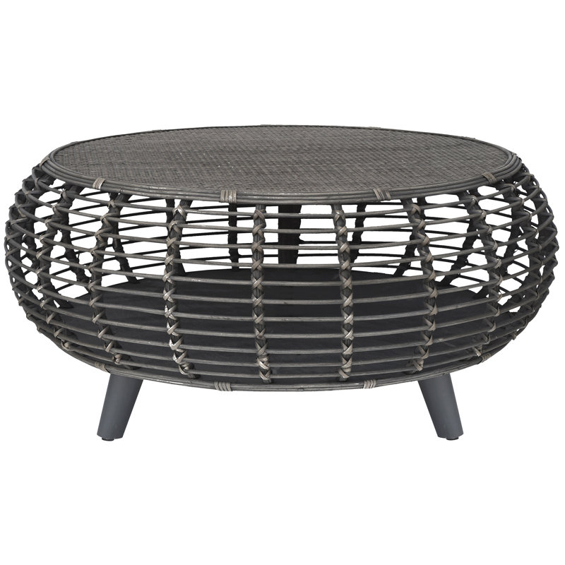 Costas Single Coffee Table, Gray