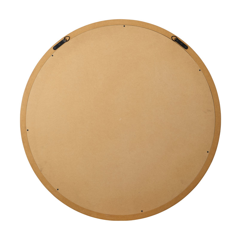 Chandler Beveled Mirror, Beige