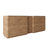 92'' Freestanding Bathroom Vanity with White Ceramic Sink, and 1-Small Storage Cabinet, Soft-Close Door, Imitative Oak, KD-Packing, Plywood-1076123489