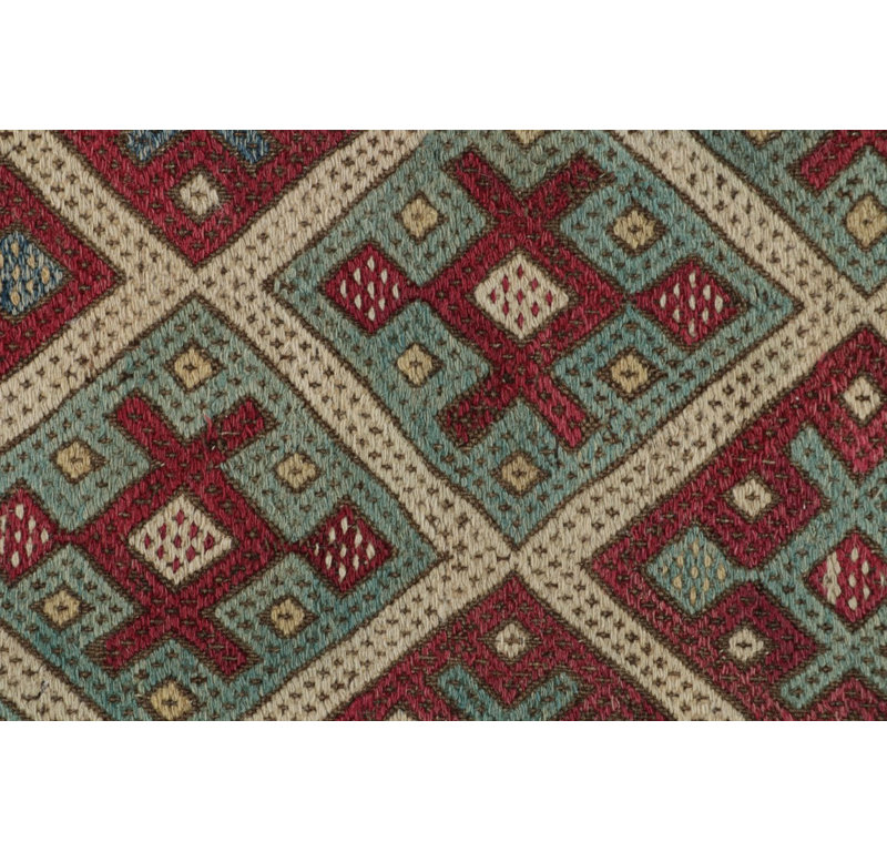 One-of-a-Kind 3'5" X 10'5" Flatweave Area Rug