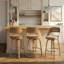 Swivel Upholstered Counter Stool-114210790