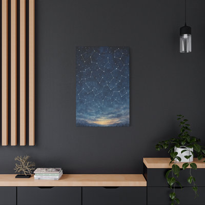 Aaroon 1 Piece Single Picture Frame Wall Art on Canvas