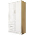 Latitude Run® Metro 100% Solid Wood 2-door Wardrobe Armoire & Reviews ...