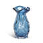 Tidal Glass Vase, Blue, Small