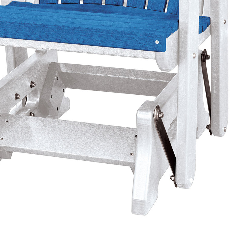 Fauteuil oscillant Haven, bleu, Bleu