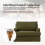 Chaise parsons surdimensionnée avec accoudoirs uniques Terren-655891814