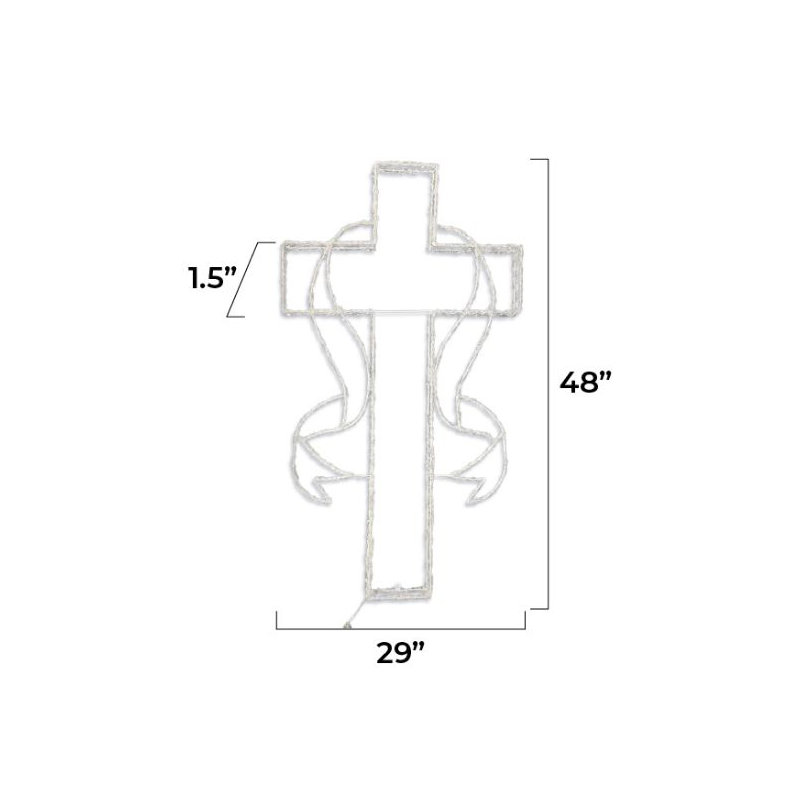 3D Easter Cross