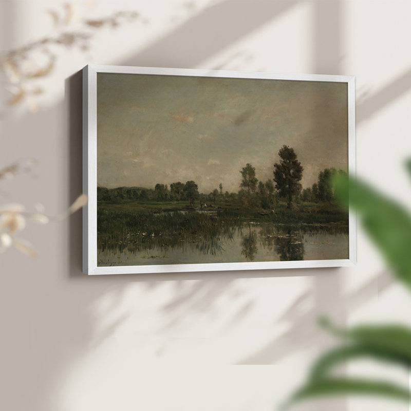 Paysages rétro-Cccxcix-impression encadrée - réversible, H 8 po x l 10 po, Blanc