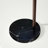 Mason 81" Modern Adjustable LED Arc Floor Lamp with Bronze Finish, Fabric Drum Shade, and Weighted Marble Base, Bulb Included-62954052