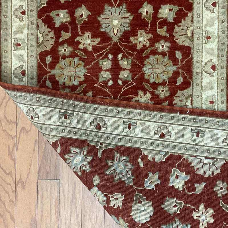 Handmade Oushak Wool Runner