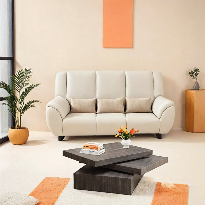 Unique Design Rotatable Coffee Table