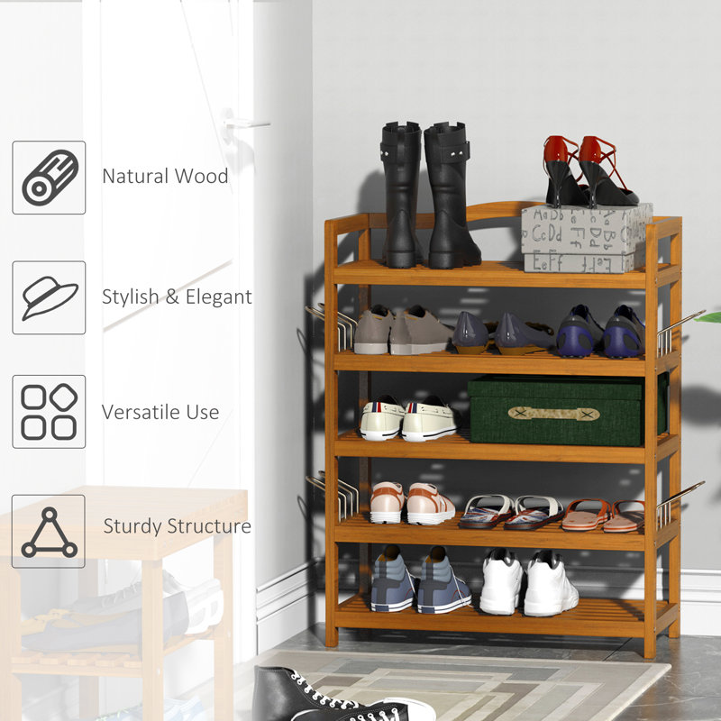 24 Pair Shoe Rack