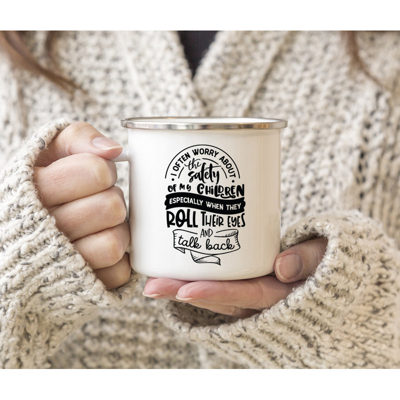 Stainless Steel Camping Mug, Safety