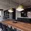 Modern Tiers 1 - Light LED Dome Pendant-92278205-92278206