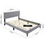  Newry Upholstered Double Bed-1515515950