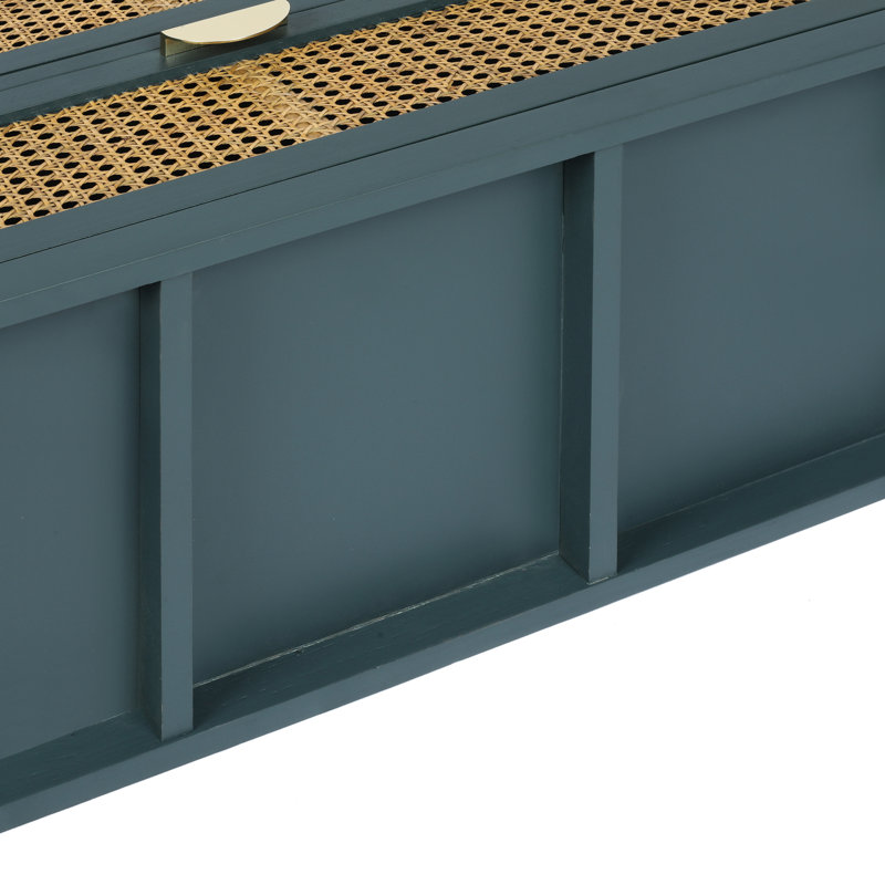 Armoire 3 tiroirs avec 3 tiroirs naturels, faits pour et pour la chambre à coucher, le salon et la zone d'étude, Vert