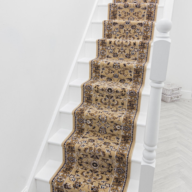 Stair Runner Oriental Area Rug, Runner 60 x 450 cm