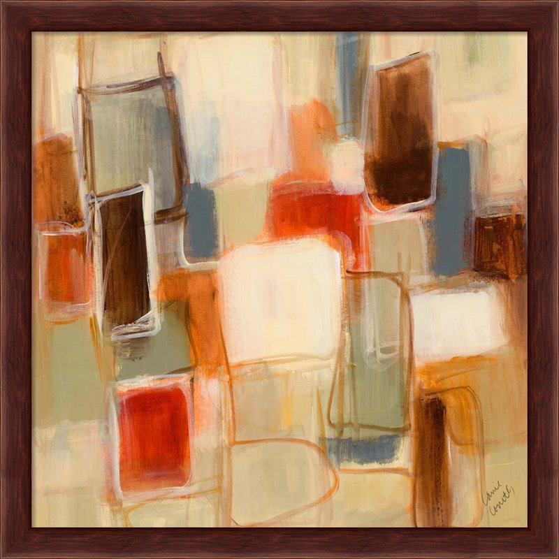 «Peaceful Prelude Square» par Lanie Loreth, art encadré (ensemble de 2)