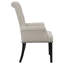 Chaise de salle à manger rembourrée Norwich Sand-575255052