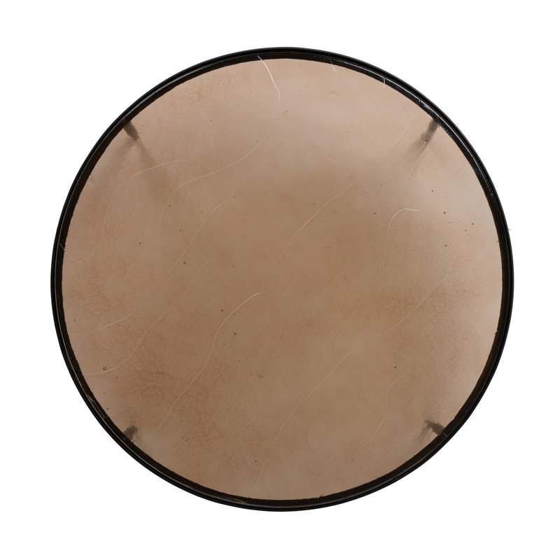 Yoko Glass Coffee Table, Smoked Brown Cast Glass