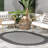 Mcelfresh Bordered Machine Woven / Power Loomed Gray Indoor/Outdoor Patio Rug-32784888