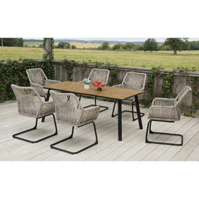 Cendro 7 Piece Dining Set