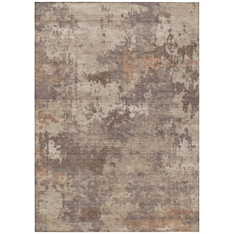 Machine Washable Indoor/Outdoor Jocelyn ACN2143 Abstract Rug