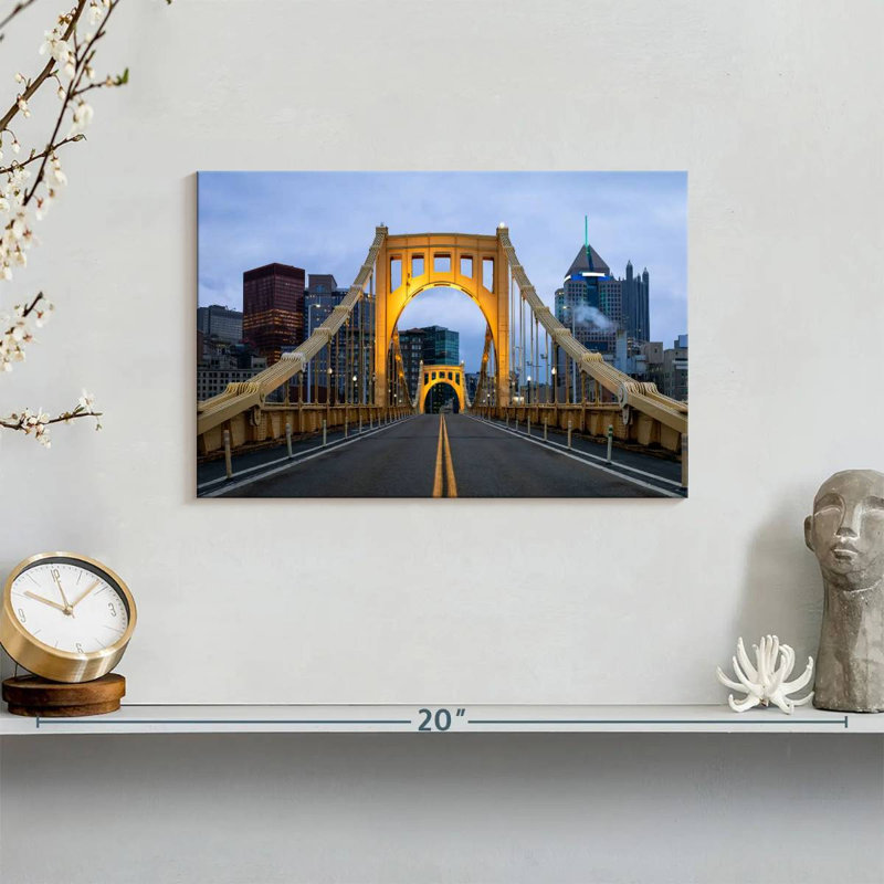 Mehar Roberto Clemente Bridge, 8" H x 12" W