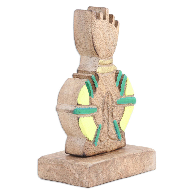 Sculpture en bois faite à la main