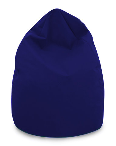 Outdoor Friendly Bean Bag Chair, 110cm x 58cm x 58cm, Navy