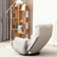Chaise de loisirs rotative à 360 degrés avec rembourrage confortable