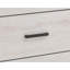 Table de chevet 2 tiroirs Coastal White-1968934151