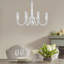 Lustre traditionnel en métal 8 lumières