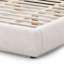 Cadre de lit plateforme rembourré avec tête de lit rembourrée surdimensionnée, sommier à lattes en bois et tissu chenille de qualité supérieure, sans sommier tapissier, silencieux, format King-2034467139