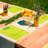 Polyester Abstract Rectangle Placemat