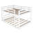 Full Over Bunk Bed In White - Crafted With Strong Solid Wood Size Constructed And Pinewood-1365511847