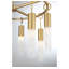 Lustre 8 lumières Downend en laiton chaud-1160256683-1160256681