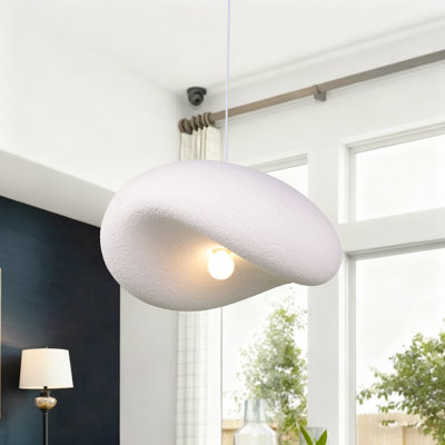 Luminaire suspendu moderne sculptural, plafonnier Nordic Minimalist