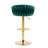 Christal Swivel Upholstered Adjustable Height Counter Stool-102527017