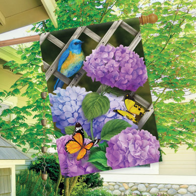 Drapeau de la maison d'hortensias