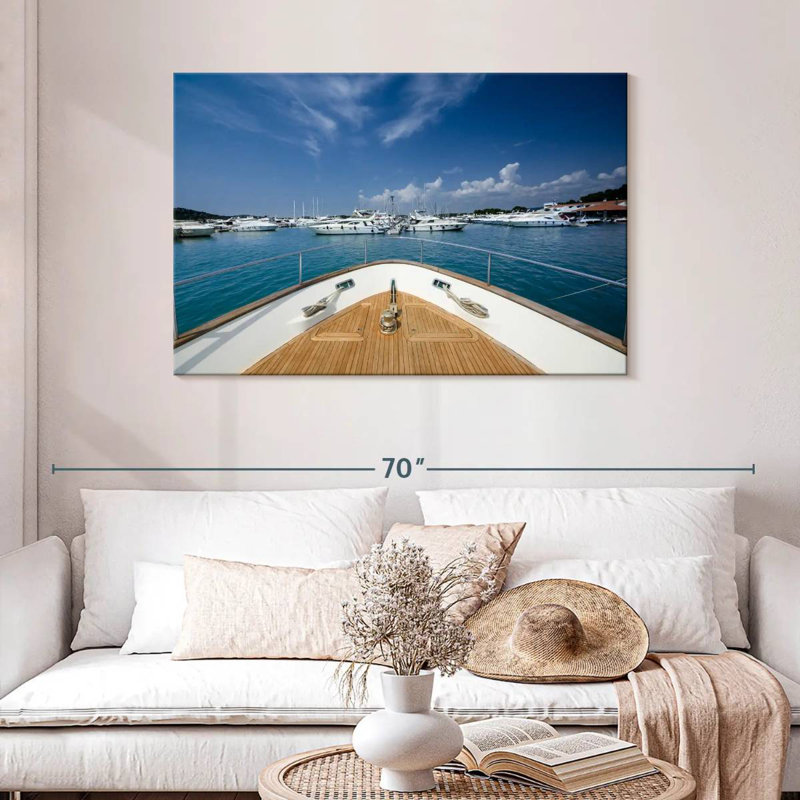 Mehar Marina Docked Yachts, 30" H x 45" W