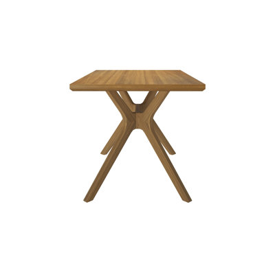 Muhsina Cross-Leg Dining Table
