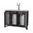 Kegco 20 Cubic Feet Dual Tap Half Barrel (Full Size) Freestanding Kegerator with Door Lock and Adjustable Temperature-32326259