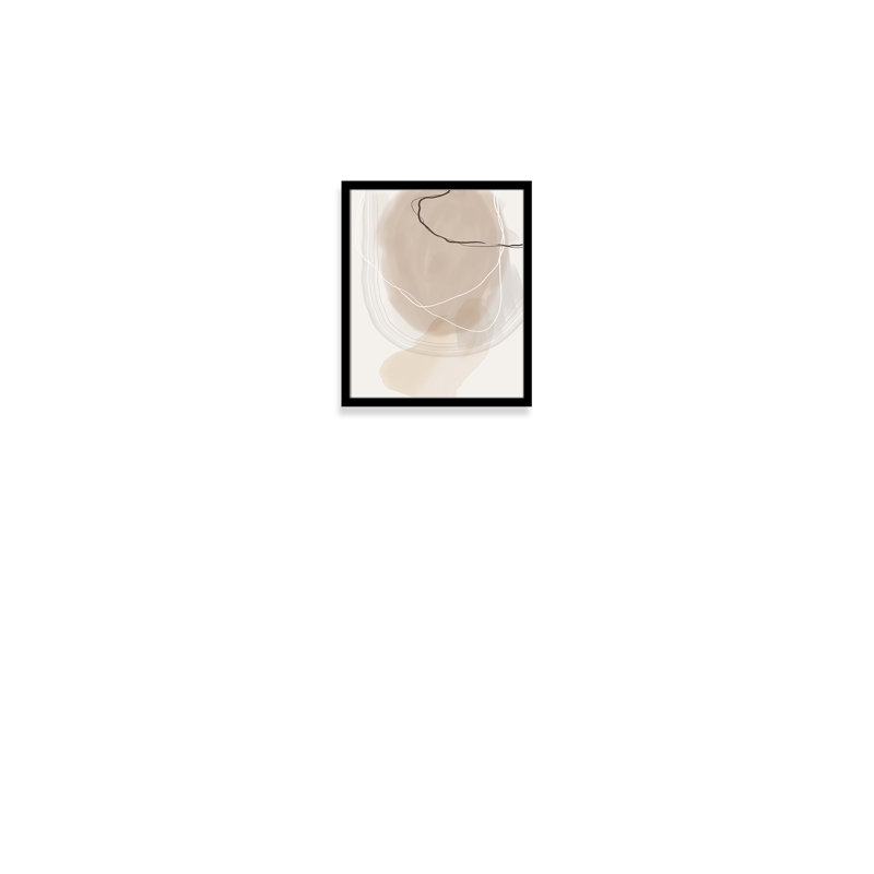 «Serenity» par John Constable - peinture encadrée, Or, H 20,25 po x l 17,25 po x P 0,875 po